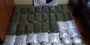 Γρεβενά: Δύο συλλήψεις για διακίνηση μεγάλης ποσότητας ακατέργαστης κάνναβης Κατασχέθηκαν πάνω από 45 κιλά