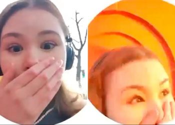 Απίστευτο βίντεο: Κοπέλα στο Κίεβο δέχεται «χτύπημα» από το ωστικό κύμα ρωσικής επίθεσης την ώρα που κάνει live