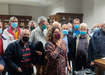 Επίσκεψη του Σωματείου Συνταξιούχων ΔΕΗ Δ.Μ στην Κοβεντάρειο Δημοτική Βιβλιοθήκη Κοζάνης