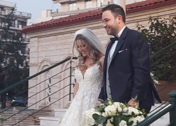 Ο λαμπερός γάμος του Χρήστου Μαμαντζή και της Νένας Μαλούτα