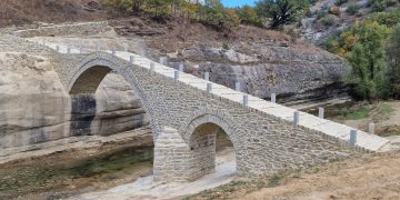 Ολοκληρώθηκαν οι εργασίες στο γεφύρι της Αγίας Σωτήρας στο Βόιο