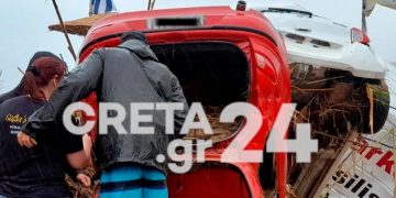 Κακοκαιρία – Κρήτη: Ένας νεκρός στο Ηράκλειο