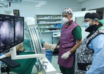 Αντιμετώπιση Δισκοκήλης με laser στο Μποδοσάκειο Νοσοκομείο από την Ορθοπεδική Κλινική