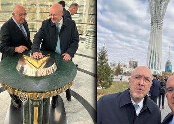 Ο Μιχάλης Παπαδόπουλος στην Αστάνα για την 5η Συνεδρίαση της Μικτής Διυπουργικής Επιτροπής Συνεργασίας Ελλάδας-Καζακστάν