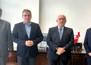 Συνάντηση του Υφυπουργού Μεταφορών Μιχάλη Παπαδόπουλου με τις Πρυτανικές αρχές