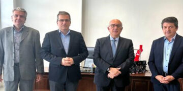 Συνάντηση του Υφυπουργού Μεταφορών Μιχάλη Παπαδόπουλου με τις Πρυτανικές αρχές