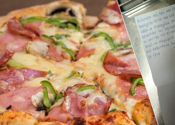 Παρήγγειλε κατά λάθος πίτσα από Κοζάνη αντί για Καστοριά και επανόρθωσε με το ποσό αλλά και ένα σημείωμα προς τον ιδιοκτήτη, ένα χρόνο μετά!