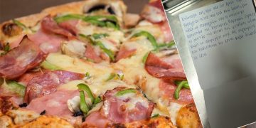 Παρήγγειλε κατά λάθος πίτσα από Κοζάνη αντί για Καστοριά και επανόρθωσε με το ποσό αλλά και ένα σημείωμα προς τον ιδιοκτήτη, ένα χρόνο μετά!