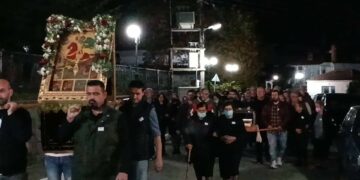 Πανηγυρικός Εσπερινός στον εορτάζοντα Ιερό Ναό Αγίου Δημητρίου Καρυοχωρίου ! (ρεπορτάζ της Κούλας Πουλασιχίδου)