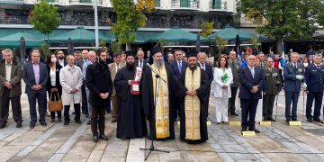 Η Κοζάνη γιορτάζει τα Ελευθέριά της -Πανηγυρική Θεία λειτουργία – Η επιμνημόσυνη δέηση και οι καταθέσεις στεφάνων