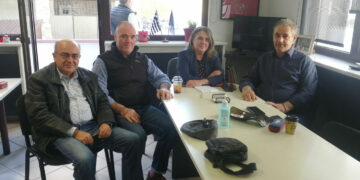 Συνάντηση κλιμακίου του Τεχνικού Επιμελητηρίου Δυτικής Μακεδονίας με την Βουλευτή ΣΥΡΙΖΑ ΠΕ Καστοριάς κα. Ολυμπία Τελιγιορίδου