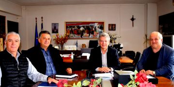 Συνάντηση στην Π.Ε. Φλώρινας για τα προβλήματα από την χαλαζόπτωση στις Πρέσπες