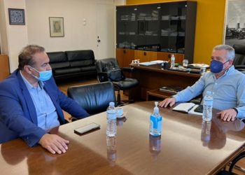 Συνάντηση του βουλευτή Γ. Αντωνιάδη με το Γεν. Δ/ντή Λιγνιτικής Παραγωγής της ΔΕΗ κ. Δημ. Μετικάνη για ζητήματα της κοινότητας Αναργύρων