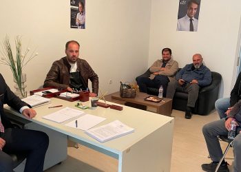 Συνάντηση του Βουλευτή Ν. Κοζάνης κ. Αμανατίδη με τον Αγροτικό Σύλλογο Βερμίου