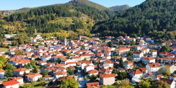 Το πανέμορφο Εμπόριο Εορδαίας από ψηλά – Φωτογραφίες του Αλέξη Γούλα με χρήση Drone