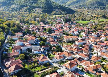 Το πανέμορφο Εμπόριο Εορδαίας από ψηλά – Φωτογραφίες του Αλέξη Γούλα με χρήση Drone