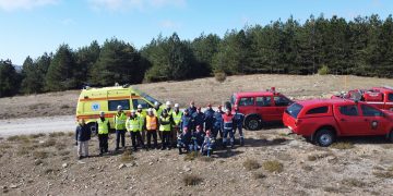 Άσκηση Eκκένωσης Aνεμογεννήτριας στη Ροδόπη από την Enel Green Power