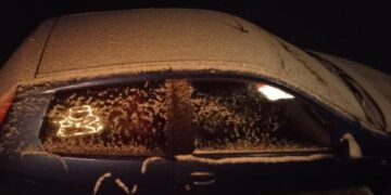 Το πρώτο χιόνι για εφέτος στο Μεσόβουνο