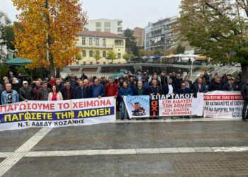 Οι απεργιακές συγκεντρώσεις στην Κοζάνη(VIDEO&ΦΩΤΟ)