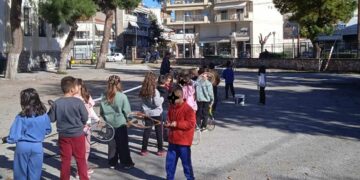 Τένις στο 1ο Δημοτικό Σχολείο