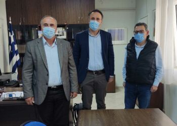 Συνάντηση του προεδρείου του Εργατικού Κέντρου Κοζάνης με τον νέο Διοικητή του Μαμάτσειου Νοσοκομείου