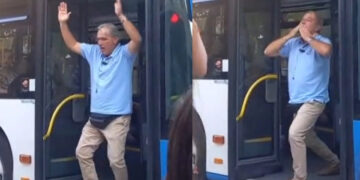 Απίστευτος! Viral ο «τρελός» οδηγός λεωφορείου που λατρεύουν οι Ροδίτες