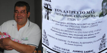 Έφυγε από τη ζωή ο Μανώλης Μοσχάκος ο “εφευρέτης του γύρου σε λαγάνα”