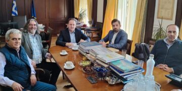 Συνάντηση Ελευθερίου- Πέτσα για το Δημαρχείο Σερβίων