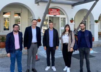 Επίσκεψη κλιμακίου της Ν.Ε ΠΑΣΟΚ – Κινήματος Αλλαγής Κοζάνης στο Μαμάτσειο Νοσοκομείο