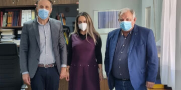 Επίσκεψη στο νέο Διοικητή του Μαμάτσειου Νοσοκομείου από την Αντιπεριφερειάρχη Κοζάνης και Αντιπεριφερειάρχη Δημόσιας Υγείας