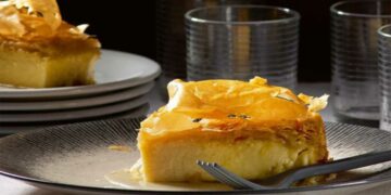 Η συνταγή για το απίθανο γαλακτομπούρεκο του Στέλιου Παρλιάρου