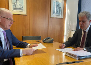 Γιώργος Αμανατίδης για τη συνάντηση με τον Πρόεδρο του ΕΛΓΑ: “Πλησιάζει η ώρα καταβολής αποζημιώσεων στους αγρότες από τον ΕΛΓΑ”