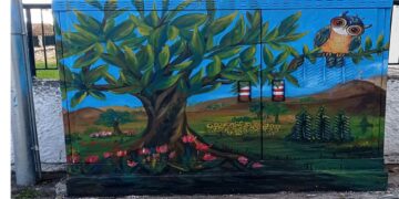 Ακόμη ένα καφάο μεταμορφώθηκε στην Πτολεμαΐδα – Έξω από το 2ο Δημοτικό Σχολείο