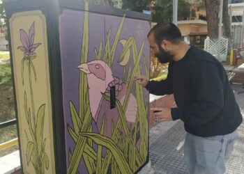 Πτολεμαΐδα: Ένα ακόμη υπέροχο καφάο «παίρνει ζωή» και χρώμα – Στο Πάρκο Χρηστίδη