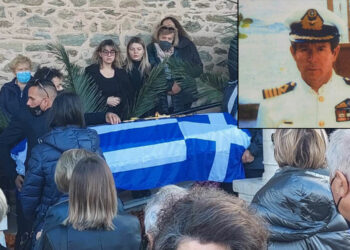 Κηδεύτηκε με τιμές από την Πολεμική Αεροπορία ο Κωνσταντίνος Γούλας