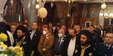 Μέγας Πανηγυρικός Αρχιερατικός Εσπερινός στον Ιερό Ναό Αναλήψεως του Κυρίου και Οσίου Γεωργίου του Καρσλίδου Πελαργού του Δήμου Αμυνταίου (ρεπορτάζ της Κούλας Πουλασιχίδου)