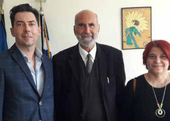 Ο Γιώργος Μανομενίδης, Επίκουρος καθηγητής στο Τμήμα Νοσηλευτικής του Διδυμοτείχου