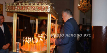 Ο Υπουργός Προστασίας του Πολίτη Τάκης Θεοδωρικάκος στον Αετό – Προσκύνησε στο μοναστήρι των Ταξιαρχών (βίντεο & φωτο)