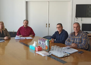 Συνάντηση κλιμακίου Τεχνικού Επιμελητηρίου Δυτικής Μακεδονίας με εκπροσώπους του Εργατικού Κέντρου Ν. Κοζάνης