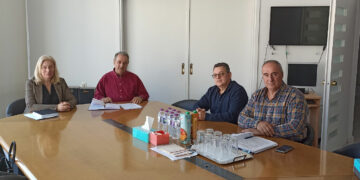 Συνάντηση κλιμακίου Τεχνικού Επιμελητηρίου Δυτικής Μακεδονίας με εκπροσώπους του Εργατικού Κέντρου Ν. Κοζάνης