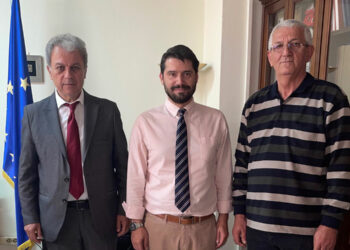 Συνάντηση του Βουλευτή Γ. Αμανατίδη με τον Γενικό Γραμματέα του Υπουργείου Αγροτικής Ανάπτυξης και Τροφίμων κ. Κώστα Μπαγινέτα