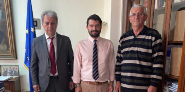 Συνάντηση του Βουλευτή Γ. Αμανατίδη με τον Γενικό Γραμματέα του Υπουργείου Αγροτικής Ανάπτυξης και Τροφίμων κ. Κώστα Μπαγινέτα