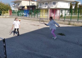 Όμιλος Αντισφαίρισης Πτολεμαΐδας: «Μαθαίνοντας για το τένις στο 7ο Δημοτικό Σχολείο»