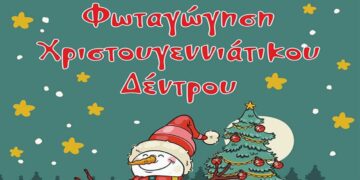 Στο Ξινό Νερό το μεγαλύτερο χριστουγεννιάτικο δέντρο του Δήμου Αμυνταίου – Στις 4/12 η φωταγώγηση