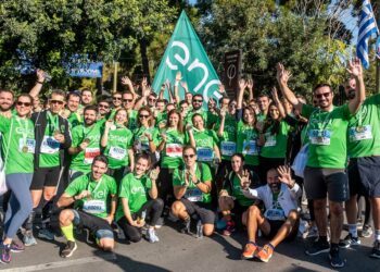 Enel Green Power: Η μεγαλύτερη «πράσινη» εταιρική ομάδα έτρεξε στον Μαραθώνιο της Αθήνας
