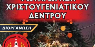 Στις 17 Δεκεμβρίου το άναμμα του Χριστουγεννιάτικου δέντρου στη Βλάστη