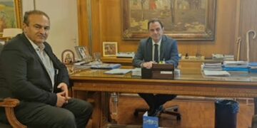 Συνάντηση Γ. Αντωνιάδη με υπ. Αγρ. Ανάπτυξης Γ. Γεωργαντά για πληρωμή προανθικών για τα καλάμια Πρεσπών και για αποζημίωση από τη χαλαζόπτωση το καλοκαίρι του 2022