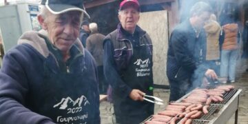 Με μεγάλη επιτυχία πραγματοποιείται η ξακουστή Γουρνοχαρά στην Βλάστη