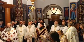 Μέγας Πανηγυρικός Αρχιερατικός Εσπερινός στον εορτάζοντα Ιερό Ναό Αγίου Νικολάου Οικισμού Καρδιάς του Δήμου Εορδαίας! (ρεπορτάζ της Κούλας Πουλασιχίδου)