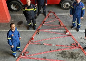 Ευχές για καλή χρονιά από την Πυροσβεστική Υπηρεσία Πτολεμαΐδας